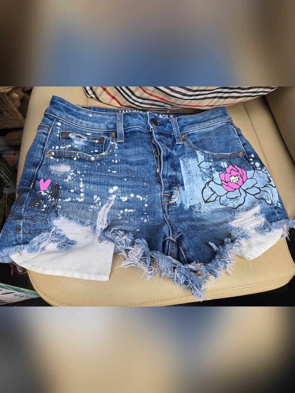 American eagle shorts used only once like new size 4
